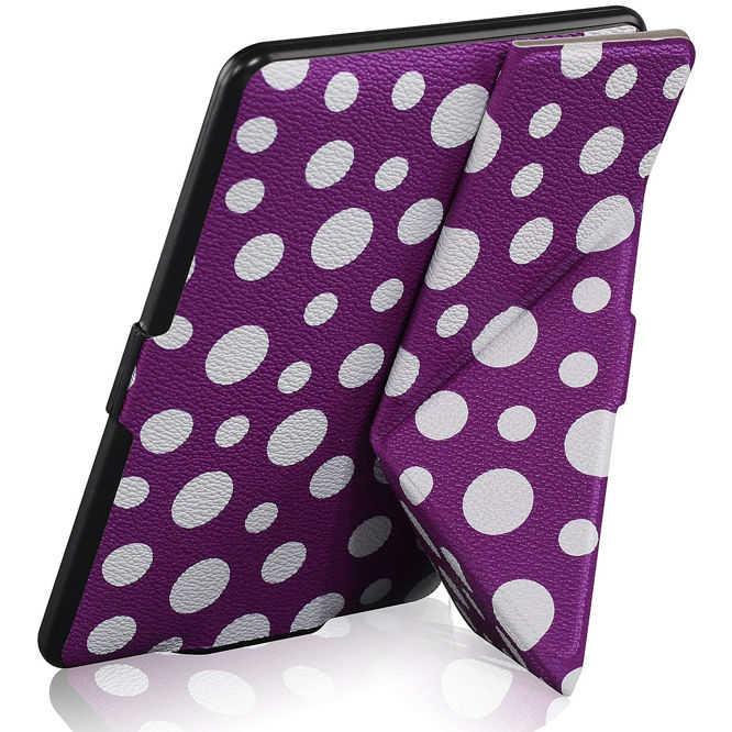 WizFun Slim Stand-able PU Leather Case